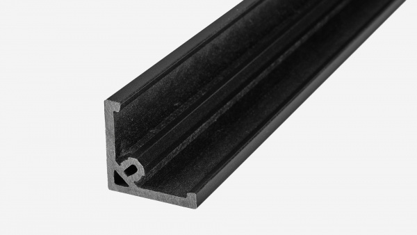 Профиль угловой Groentec 3000x50x50 мм, Антрацит