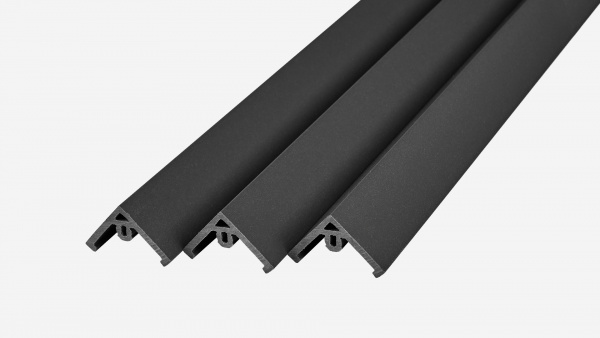 Профиль угловой Groentec 3000x50x50 мм, Серый
